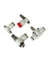 Tecnopolymer flow regulators for cylinder and valve (grey)